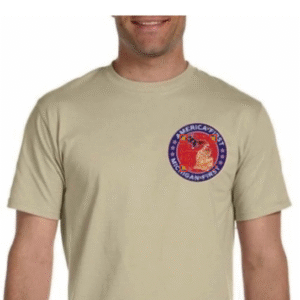 America First – Michigan First™ - Tan Shirt