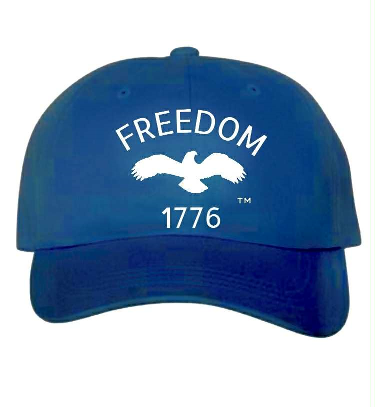 Freedom 1776 Steel-blue Baseball Hat