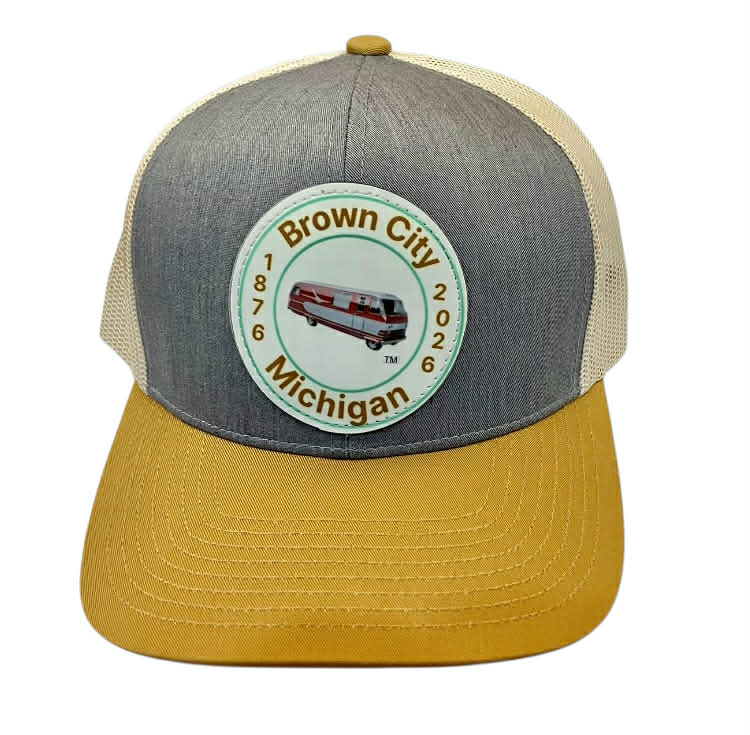 Brown City, Michigan 150yrs. Commemorative Hat