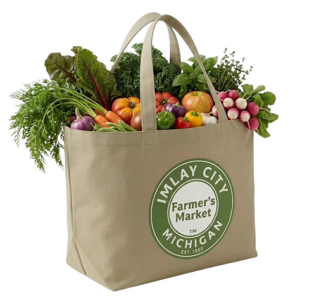 Imlay City, Michigan - Farmer's Market Signature Tote