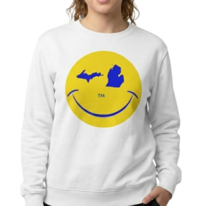 Michigan Smiley Sweatshirt